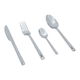 Al Saif Gallery steel cutlery set, 24 pieces - silver product image 1