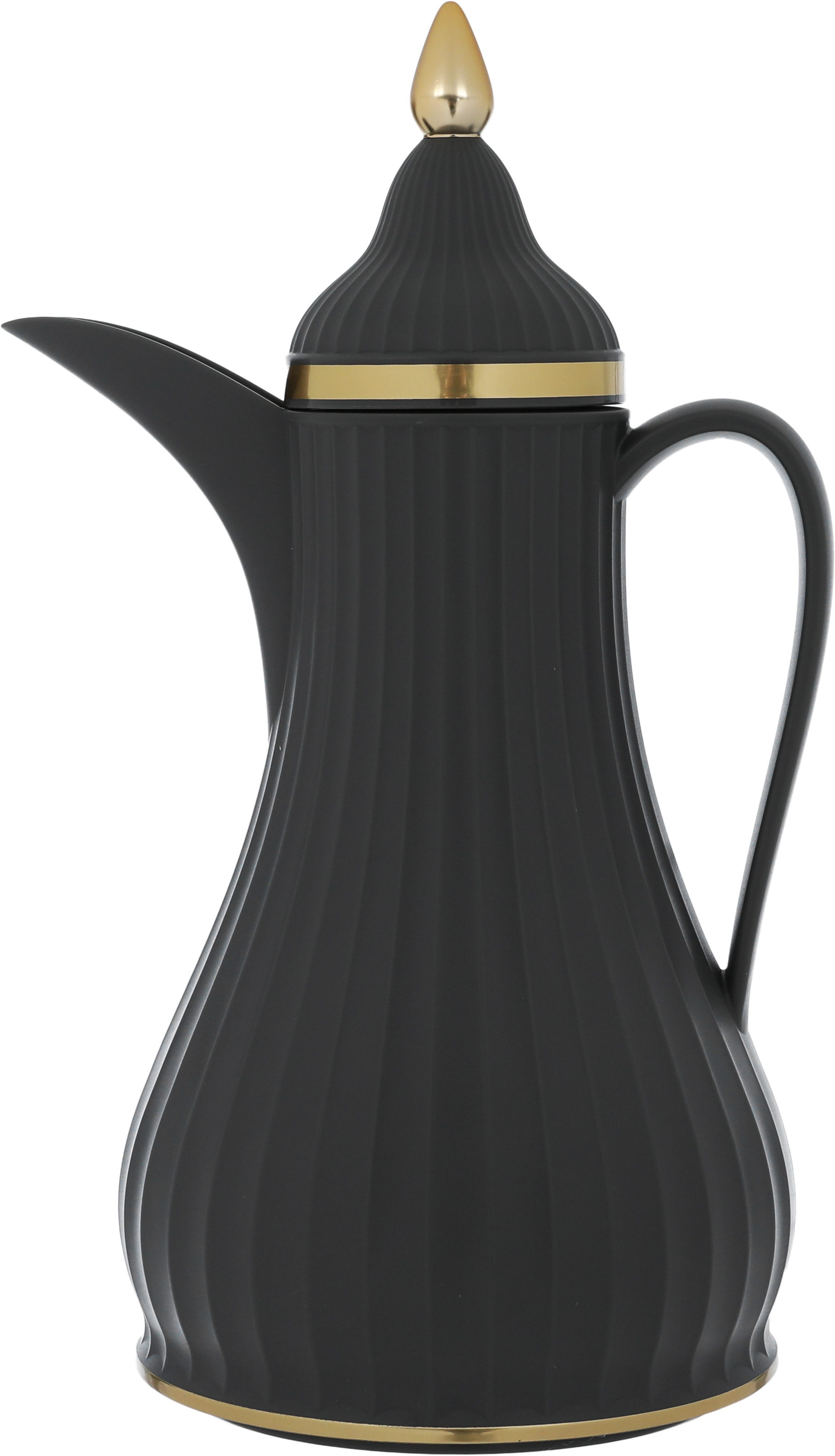 Elegance Seville Thermos, 0.9 litres, glass inner container, plastic outer shell - light gray product image