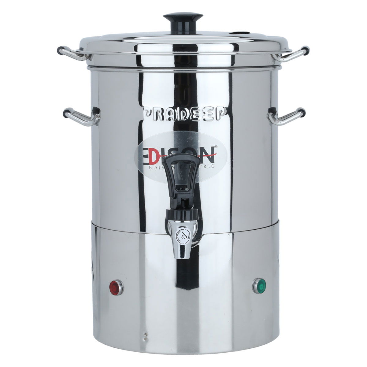 غلاية كهربائية إديسون براديب، 3 لتر، 2400 واط، استيل، مع فلتر شاي - فضي product image
