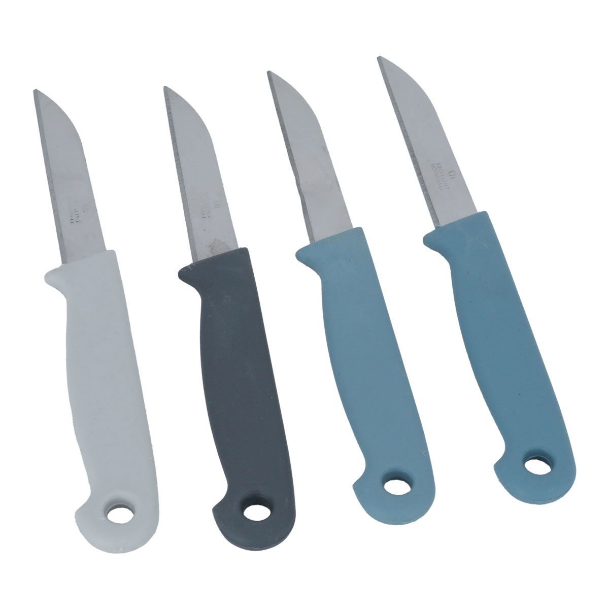 Al Saif Gallery Steel Knife Set, 4 Pieces, 3 Inch - Multi Color product image