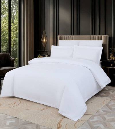 طقم لحاف بلانكا قطن، 240x260 سم، نفرين، 7 قطع - ابيض product image 3