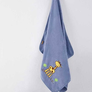 منشفة اطفال كورال فليس ريفي، 140×80 سم - بترولي ازرق product image 2