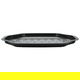 Al Saif Gallery metal tray, 17 x 332 x 278 cm, patterned - black product image 2