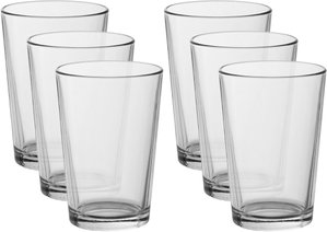 طقم كاسات زجاج بشابشي، 200 مل، 6 قطع - شفاف product image