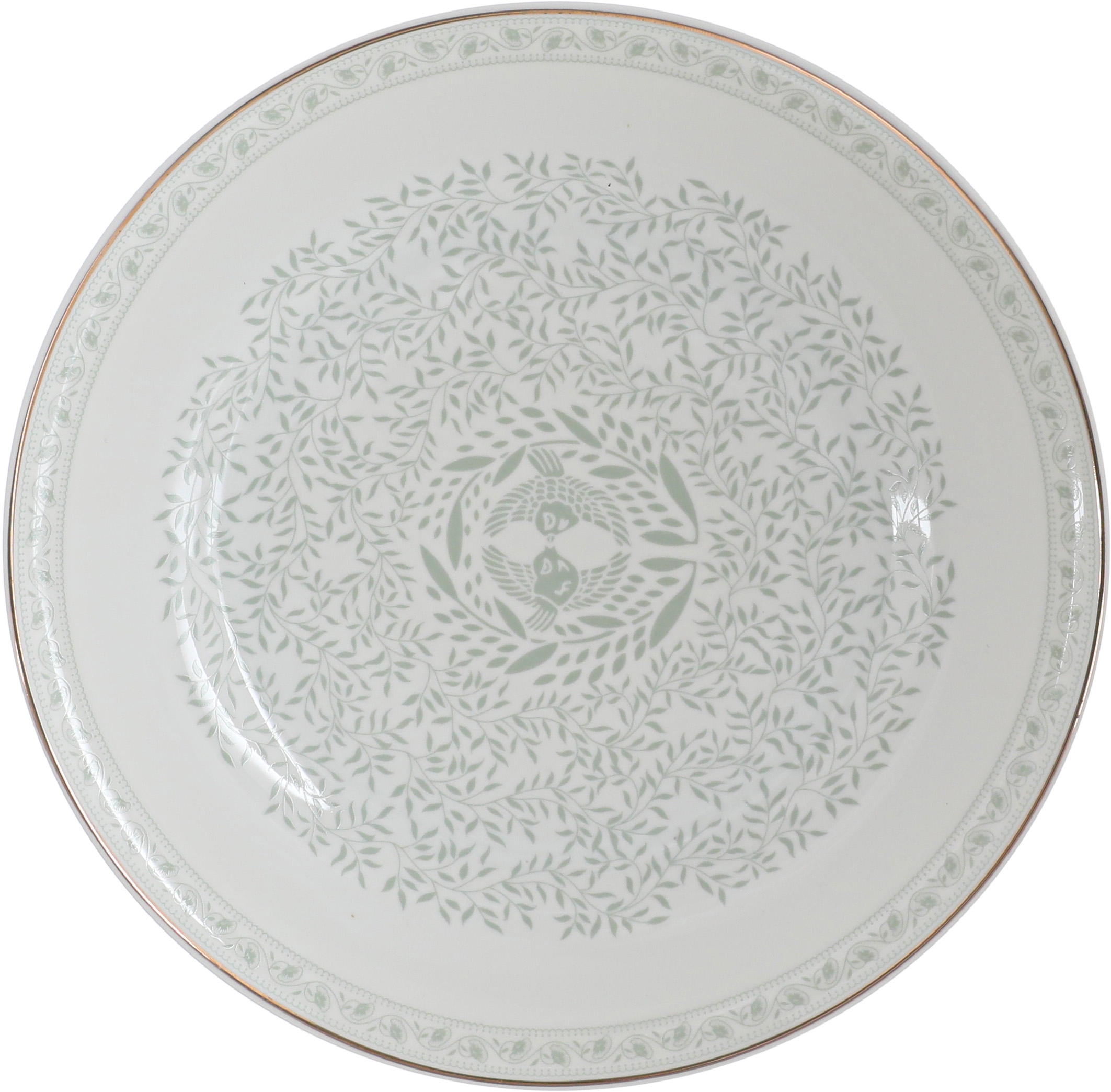 طقم سفرة بورسلان فيكتوريا السيف غاليري، 65 قطعة، بنقش - أبيض أخضر product image 12