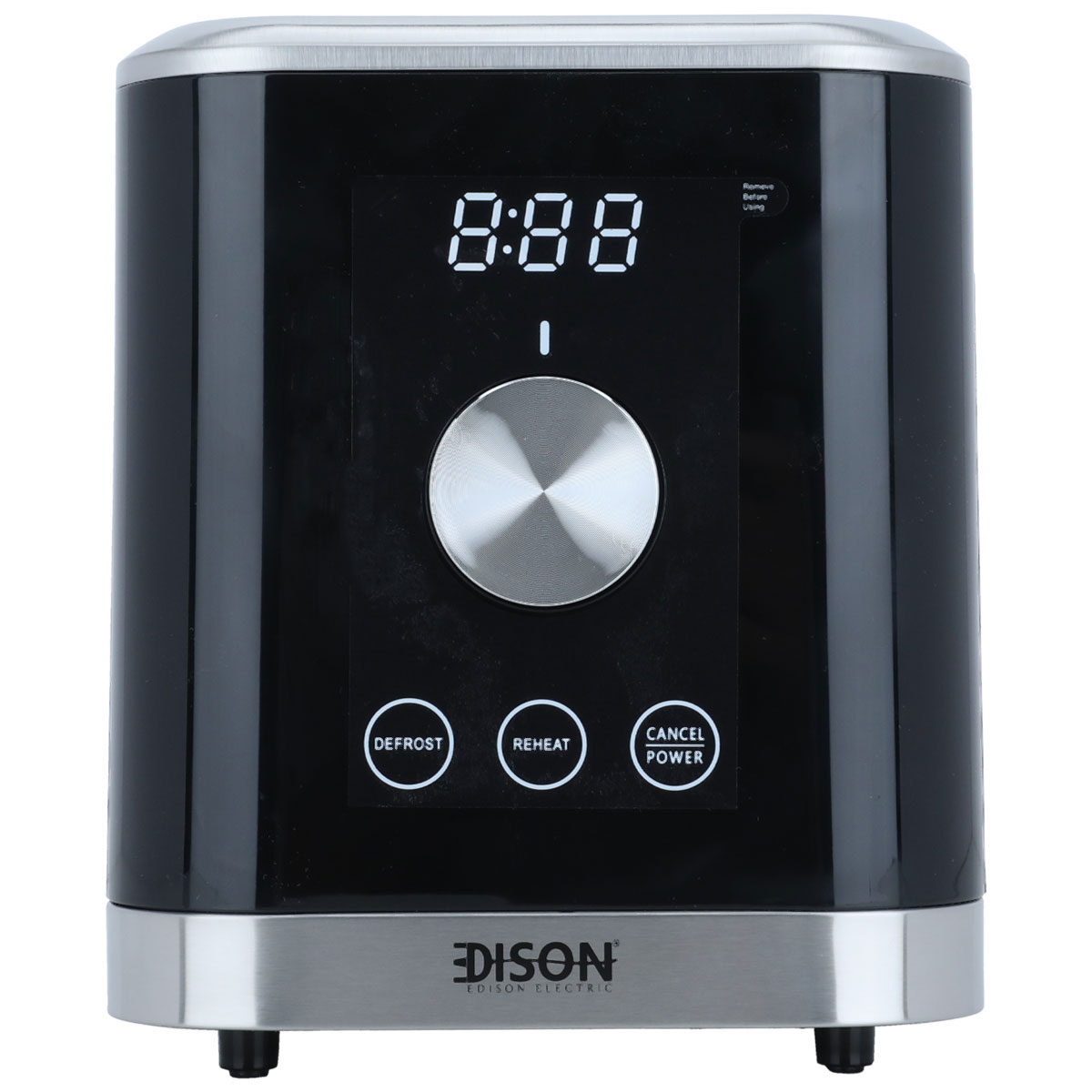 Edison Digital Toaster, 800 Watt, 2 Slices, TA1075-GS/BK - Black product image 2