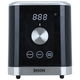 حماصة خبز ديجيتال إديسون، 800 واط، 2 شرائح، TA1075-GS/BK - أسود product image 2