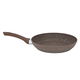 Rocky granite frying pan, 28cm - brown product image 3