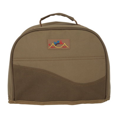 Barq Al Haya canvas travel supplies bag, 29x18x10 cm - brown product image 1