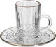 Al Saif Gallery Glass Bialat Serving Set, 26 Pieces - Clear product image 4