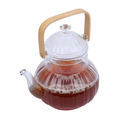 Al Saif Gallery Glass Teapot, 1200 ml - Clear product image 1