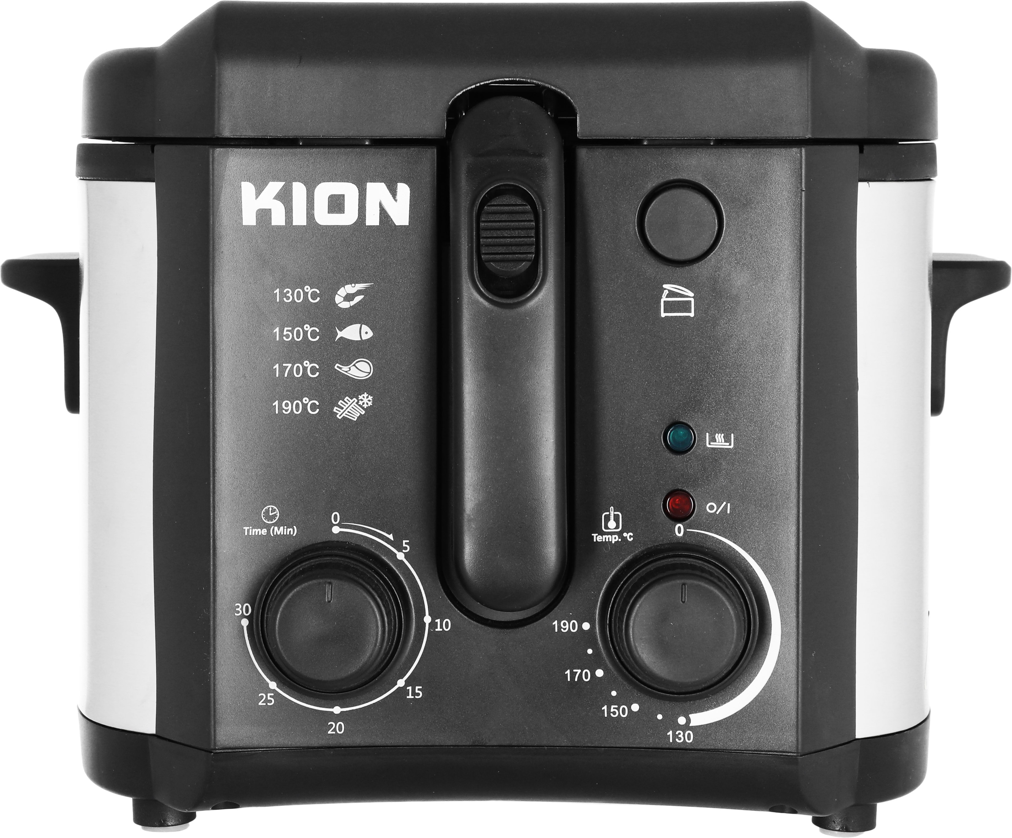 Keon Tefal Electric Oil Fryer, 1600-1850 Watt, 2.5 Liters - Black Silver product image