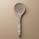 Al Saif Gallery Silicone Scoop Spoon, Perforated - Grey product image 1