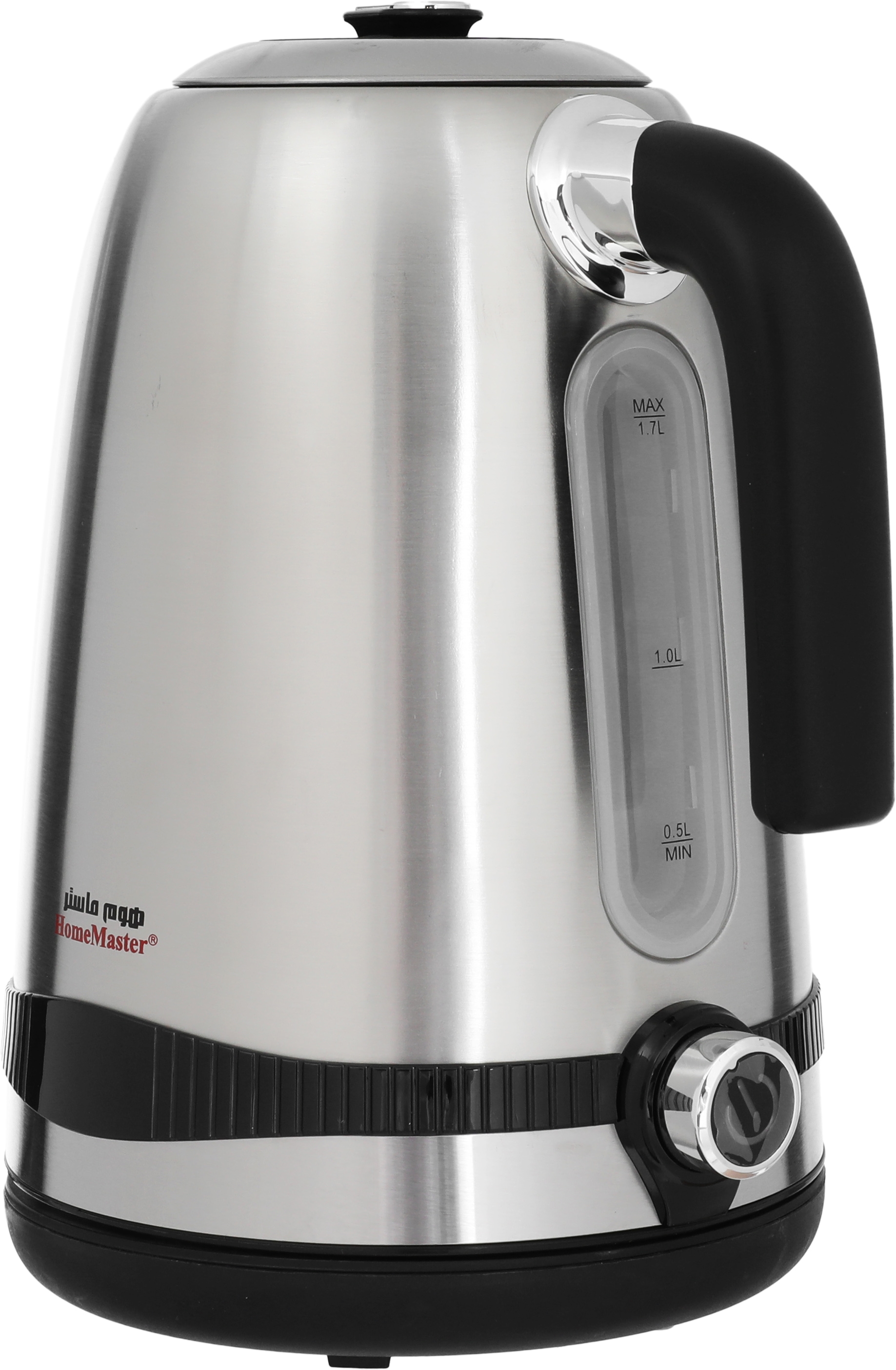 Home Master Hm-692 Electric Water Kettle, 1.7 Liter, 2200 Watt - Silver product image 3