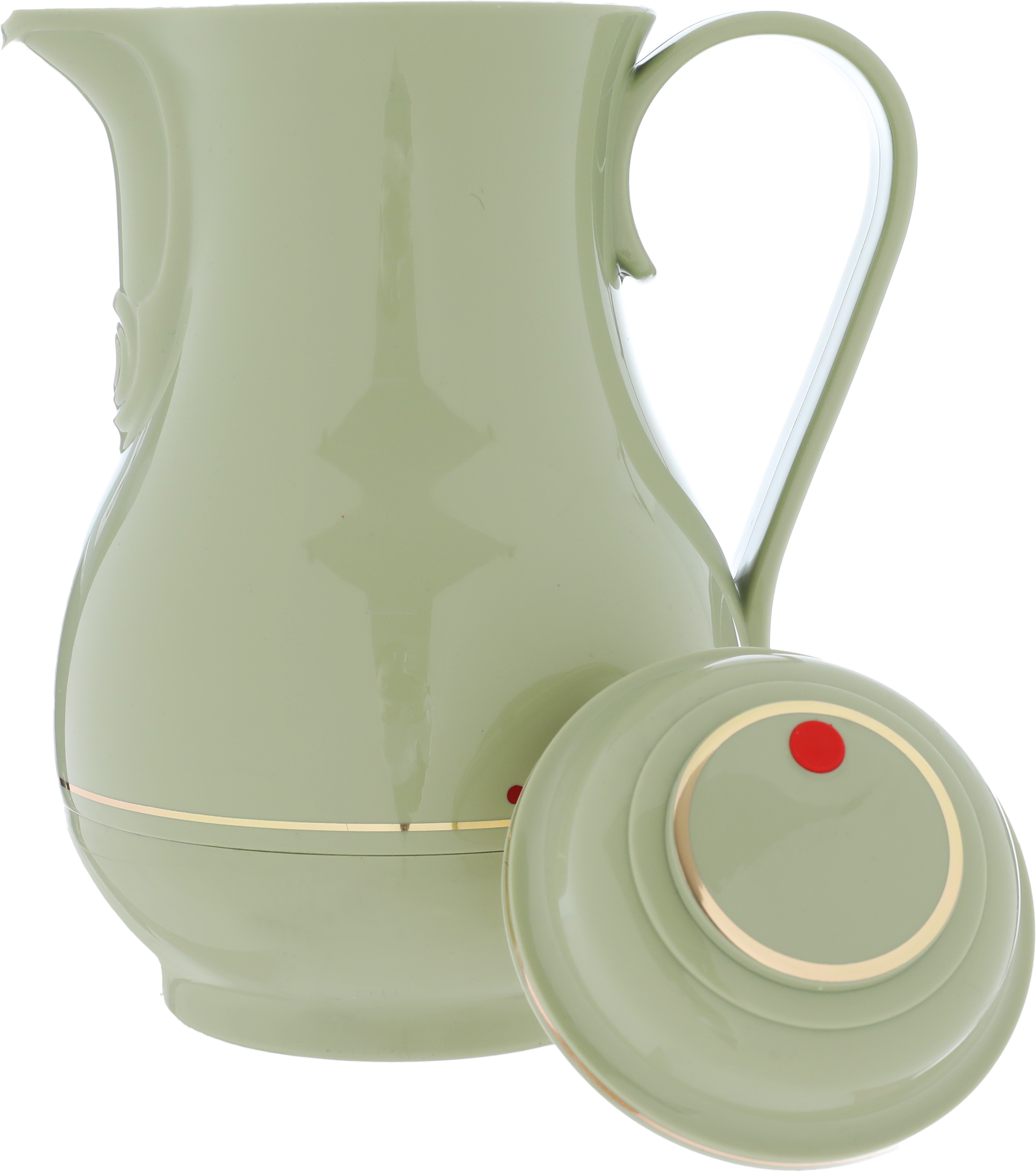 Rotpont thermos, 1.2 liters, glass inner container, plastic outer shell - green product image 4