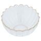 Al Saif Gallery glass bowl, 6.5 x 12 cm, deep round - clear product image 2