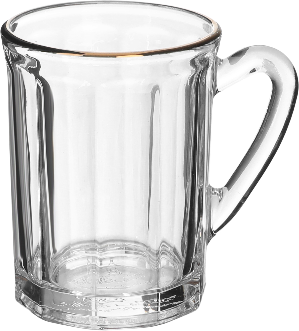 Alsaif gallery Glass Tea Cup Set, 6 Pieces, 120 ml - Clear product image 2