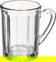 Alsaif gallery Glass Tea Cup Set, 6 Pieces, 120 ml - Clear product image 2