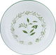 طقم سفرة بورسلان بنقش أخضر السيف غاليري، 24 قطعة - أبيض product image 5