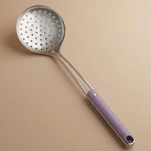 Al Saif Gallery steel serving spoon, with plastic handle - silver product image