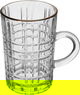 طقم بيالات شاي ماكس زجاج السيف غاليري، بيد زجاج، 6 قطع - شفاف product image 2