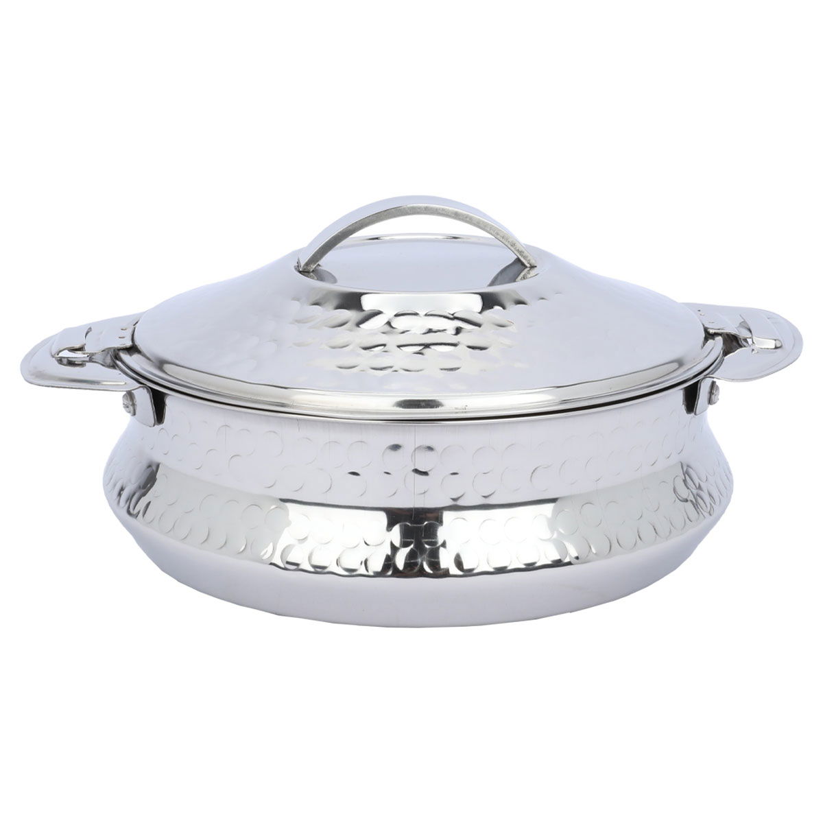 حافظة طعام استيل ماكسيما، 1 لتر، منقوشة - فضي product image 3