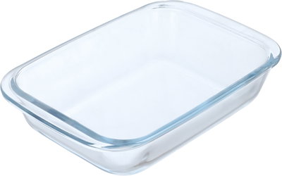 Al Saif Gallery Glass Oven Tray, 0.7 L, Rectangle - Clear product image 3