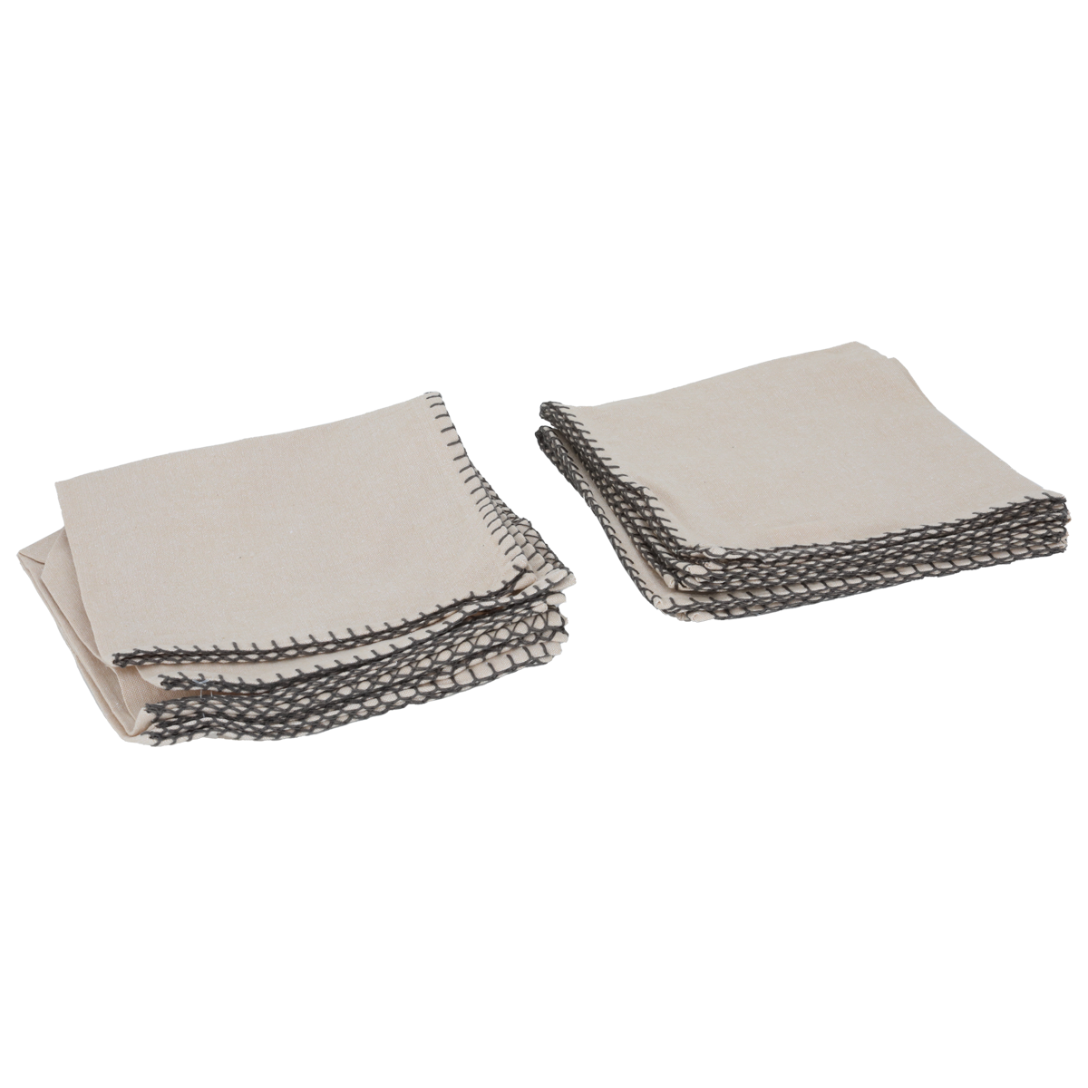 طقم مناديل سفرة فايبر السيف غاليري، 45×45 سم، 6 قطع - بيج product image 1