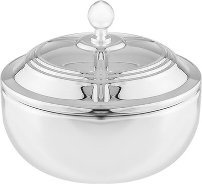 تمرية استيل السيف غاليري، 11.2x11.2x7 سم - فضي product image 1