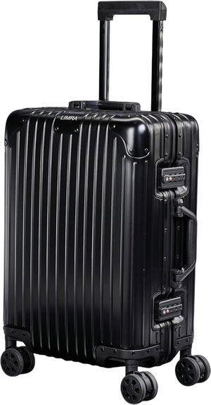 Limra RM-602 Aluminum Suitcase, 20 inches, 4 Wheels - Black product image