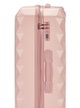 طقم شنط سفر ABS ليمرا، 4 مقاسات، 4 عجلات، WM-230 - زهري product image 7