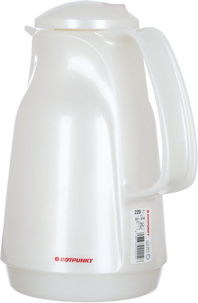 Rotpont thermos, 1 liter, glass inner container, plastic outer shell - pearl product image 3