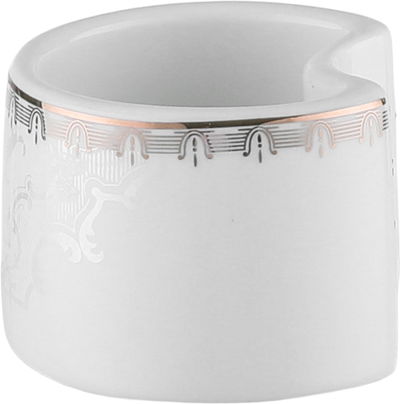 طقم سفرة فلورا بورسلان السيف غاليري، 166 قطعة - أبيض product image 18