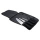 طقم سكاكين استيل السيف غاليري، 3 قطع، حقيبة - أسود product image 3