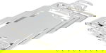 Alsaif Gallery Steel Tofry Set, 3 Pieces - Silver product image 1