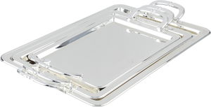 Alsaif Gallery Steel Tofry Set, 3 Pieces - Silver product image
