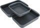 Hascevher Granite Oven Trays Set, 3 Pieces, Turkish, Rectangular - Dark Gray product image 6