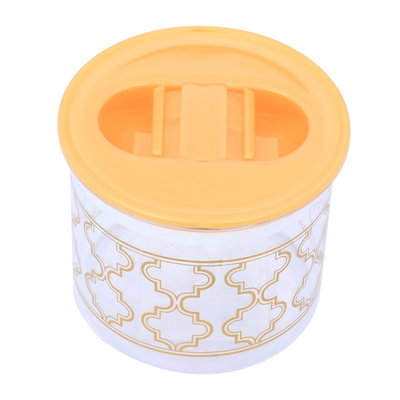 علبة بلاستيك السيف غاليري، 600مل، دائري - ذهبي product image 3