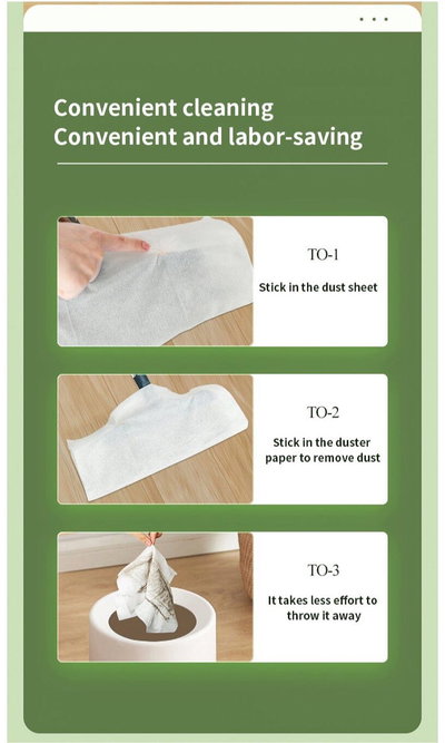 مجموعة جاروف و فرشاة فيسيو، 42 سم - اخضر product image 6