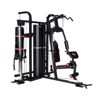 جهاز هوم جيم هيلثكير، 4 محطات متكاملة، 205x270x218 سم، HG41 - اسود احمر product image 2