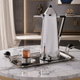 Al Saif Gallery Al Dana Thermos Set, 1/0.7 liter, glass inner material, black-silver handle product image 7
