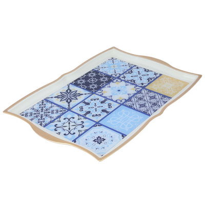 طوفرية بلاستيك السيف غاليري، 49 سم ،مستطيل - أزرق product image 2
