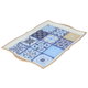 طوفرية بلاستيك السيف غاليري، 49 سم ،مستطيل - أزرق product image 2