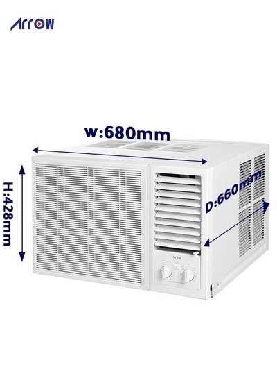 Arrow RO-18WHC Window Air Conditioner, 17200 BTU, Cool Only - White product image 4