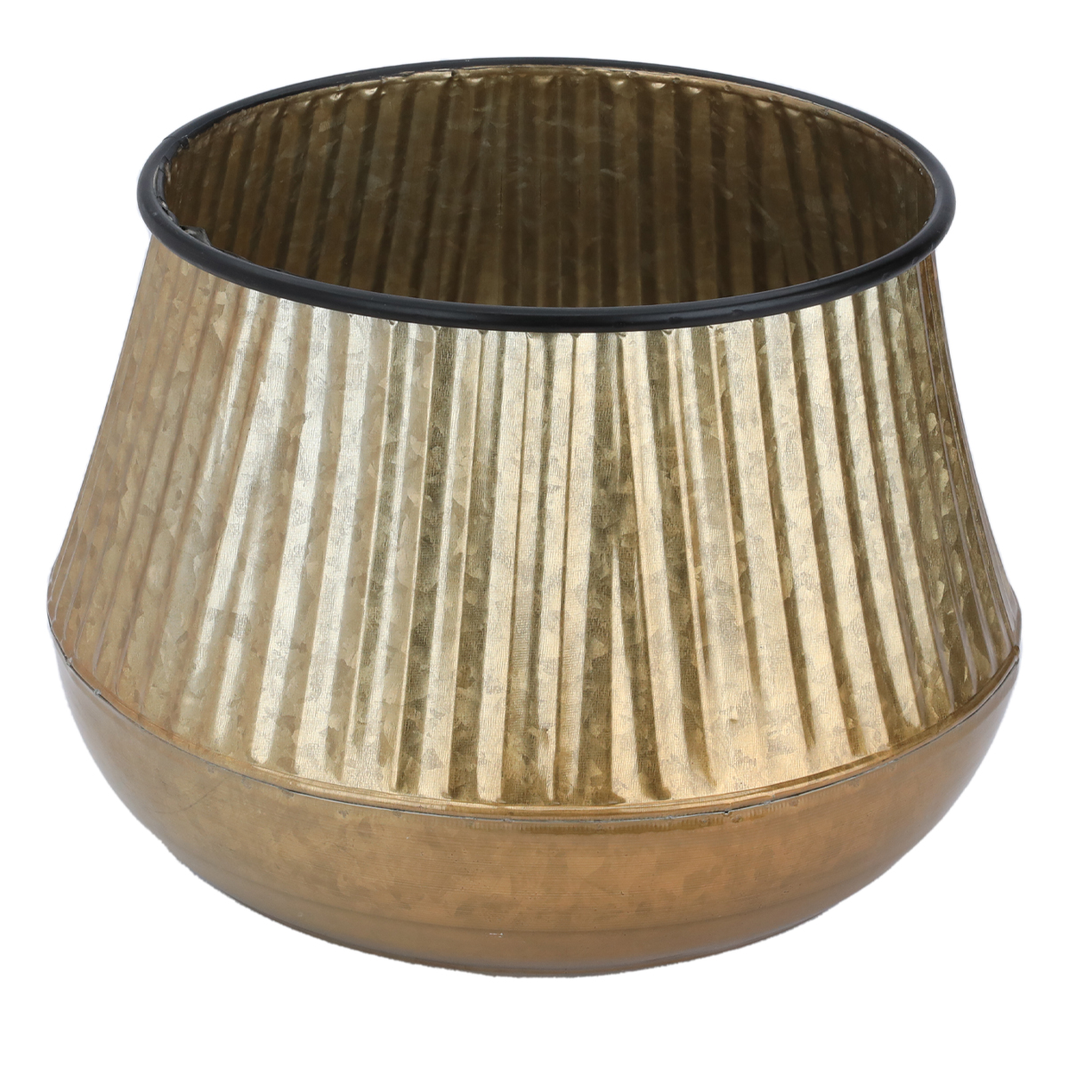 حامل ورد نحاس رواد العائلة، 37×37×65.2 سم - ذهبي product image 2