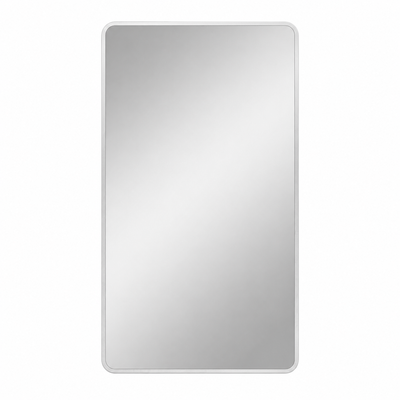 مراية مستطيلة زجاج، 140×70 سم، اطار معدن - فضي product image 2
