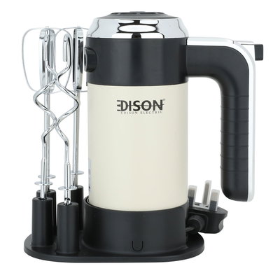 Electric egg beater, 350 Watt, digital - white product image 1