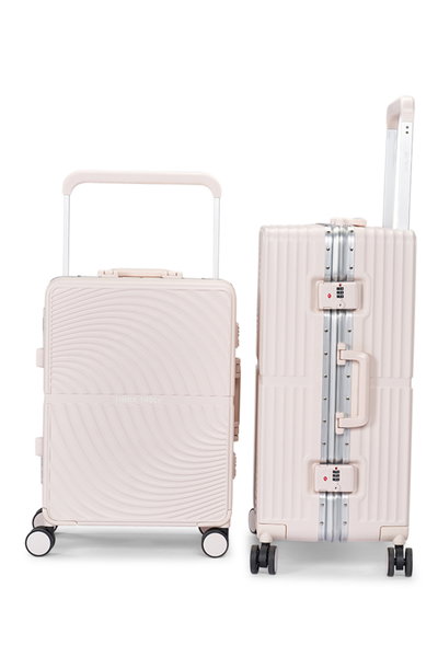 Limra LMA-1910 Polycarbonate Luggage Set, 2 Sizes, 4 Wheels - Pink product image 3