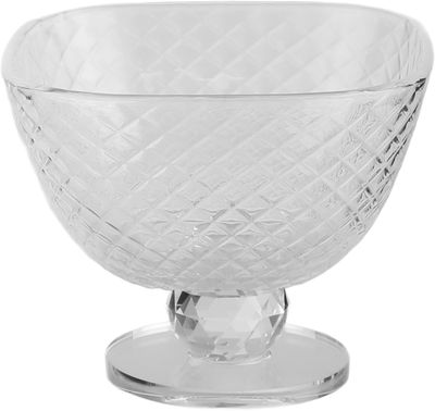 Al Saif Gallery Glass Serving Set, 10x10x8.3 cm, 2 pieces, base - clear product image 3