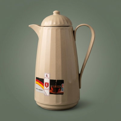 ترمس ماركوتيك الراين، 1 لتر، حافظة داخلية زجاج حراري - بني فاتح product image 1